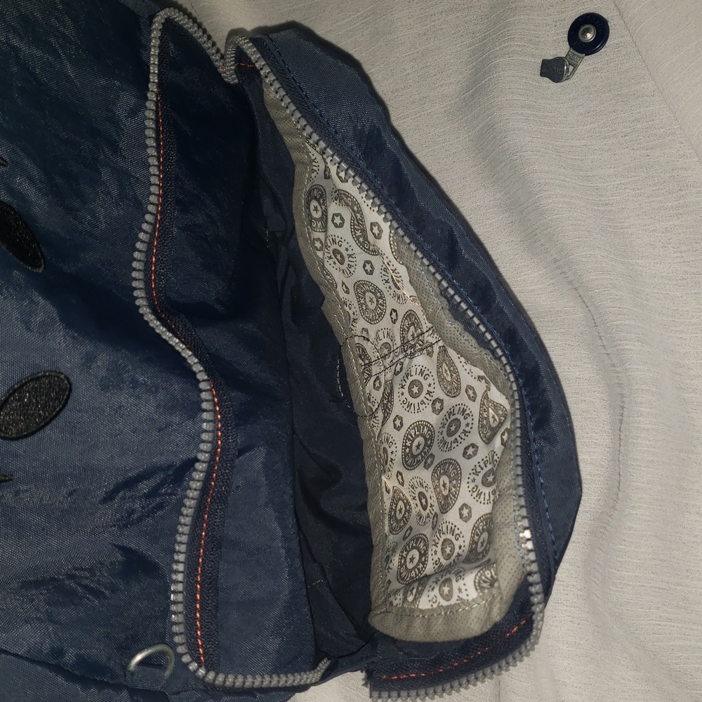 Kipling Mini Navy Blue Backpack - image 4